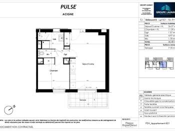 Location Appartement 2 piècesAcigné