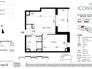 Location appartement 2 pièces