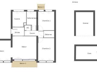 Location appartement 4 pièces