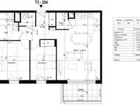 Location appartement 3 pièces