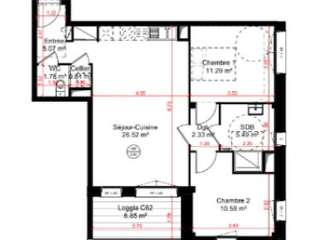 Location appartement 3 pièces