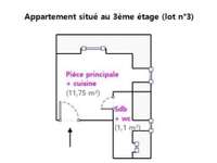 Location appartement 1 pièce
