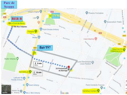 Location appartement 1 pièce Antony 92