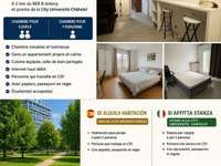 Location appartement T1 Antony - 92
