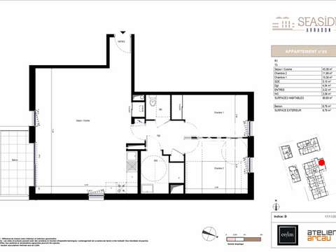 Location appartement 3 pièces