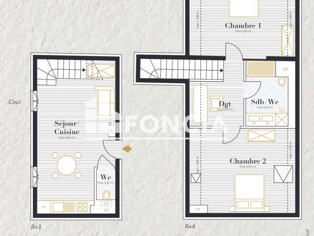 Location appartement 3 pièces