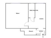 Location appartement 1 pièce