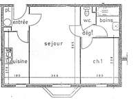 Location appartement 2 pièces Location appartement 2 pièces
