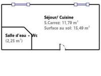 Location appartement 1 pièce