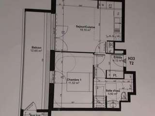 Location appartement 2 pièces