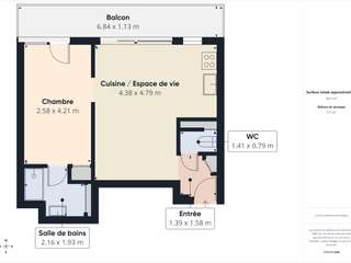 Location appartement 2 pièces Location appartement 2 pièces
