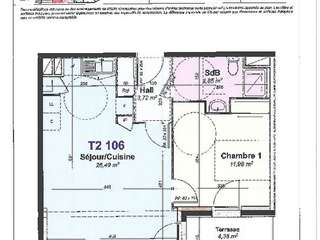 Location appartement 2 pièces