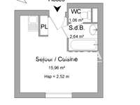 Location appartement 1 pièce
