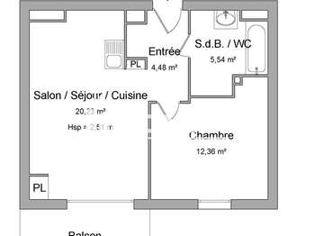 Location appartement 2 pièces Location appartement 2 pièces