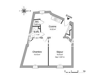 Location appartement 2 pièces Location appartement 2 pièces
