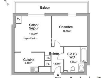 Location appartement 2 pièces Brest 29