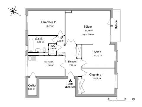 Location appartement 4 pièces