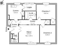 Location appartement 3 pièces