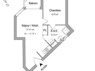 Location appartement 2 pièces Location appartement 2 pièces