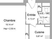 Location appartement 1 pièce Location appartement 1 pièce