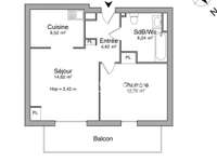 Location appartement 2 pièces