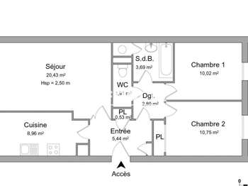 Location appartement 3 pièces Location appartement 3 pièces