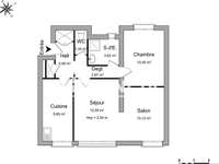 Location appartement 3 pièces