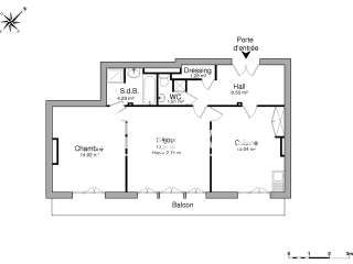 Location appartement 2 pièces
