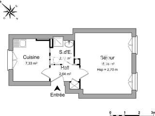 Location appartement 1 pièce