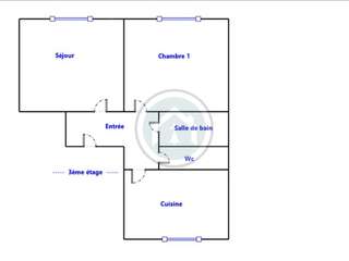 Location appartement 2 pièces