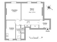 Location appartement 2 pièces Location appartement 2 pièces