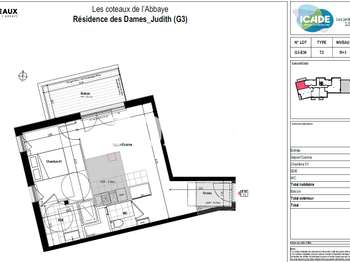 Location appartement 2 pièces Caen 14