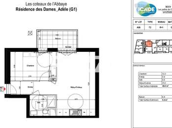 Location Appartement 2 piècesCaen