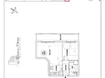 Location Appartement 2 piècesCaen
