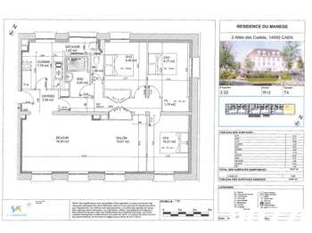 Location Appartement 4 piècesCaen