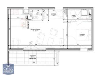 Location appartement 2 pièces