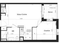 Location appartement 1 pièce