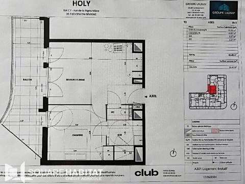 Location appartement 2 pièces Cesson-Sévigné 35