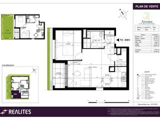 Location appartement 2 pièces