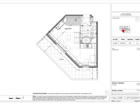 Location appartement 1 pièce Champs-sur-Marne 77