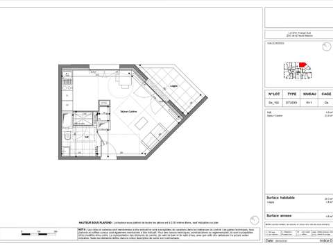 Location appartement 1 pièce Champs-sur-Marne 77