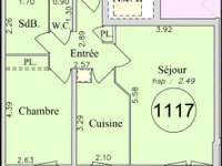 Location appartement 2 pièces