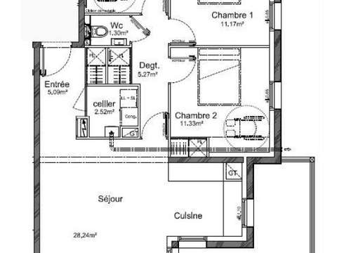 Location appartement 3 pièces Location appartement 3 pièces