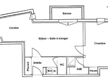 Location appartement 2 pièces