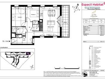 Location appartement 3 pièces