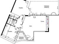 Location appartement 3 pièces