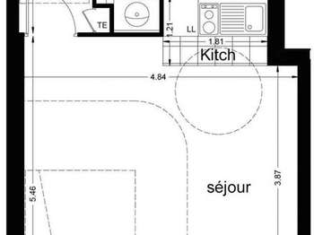 Location appartement 1 pièce