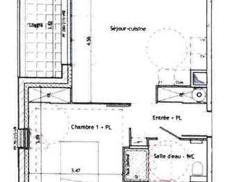 Location appartement 2 pièces