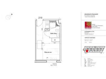 Location Studio 1 pièce Colombelles 14
