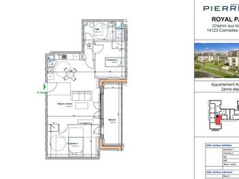 Location appartement 3 pièces Cormelles-le-Royal 14